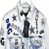 Dolce and Gabbana - Graffiti - Denim Jacket