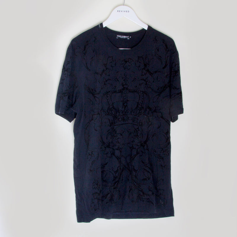 Dolce and Gabbana - Velvet flower - T shirt