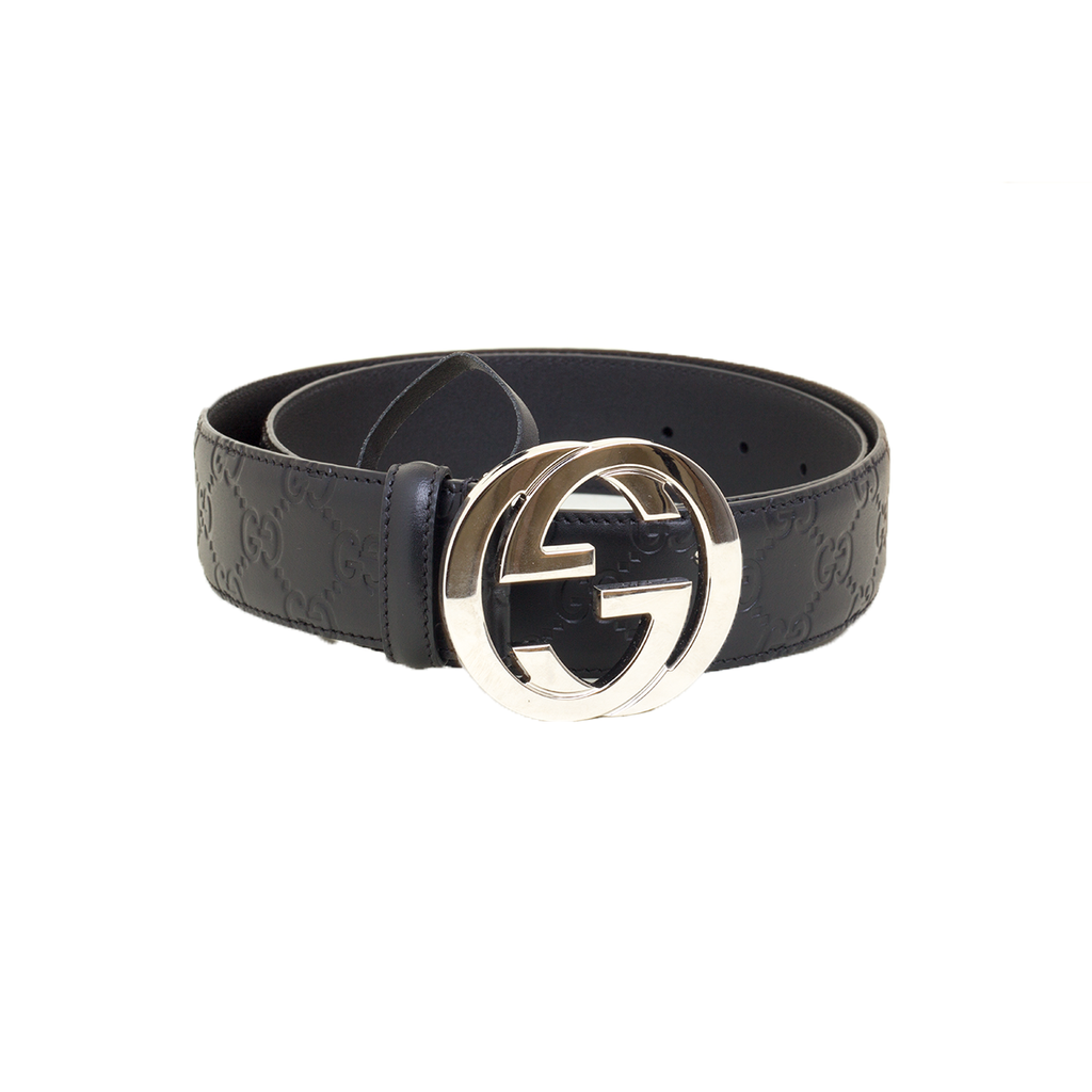 Gucci - Interlocked Embossed Belt