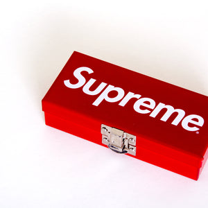 Supreme - Small Metal Storage Box - Red