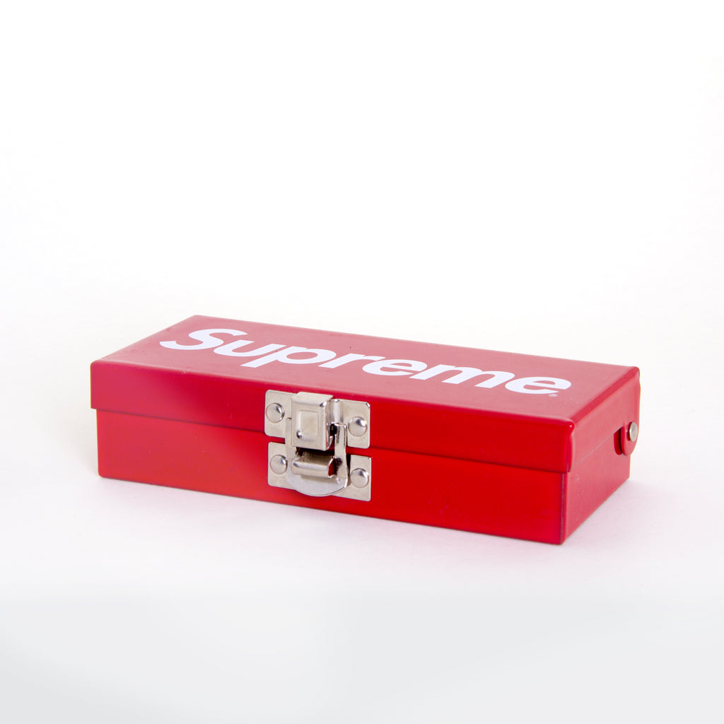 Supreme - Small Metal Storage Box - Red