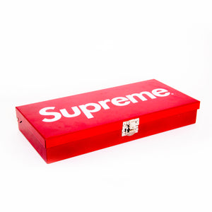 Supreme - Large metal storage box - Red